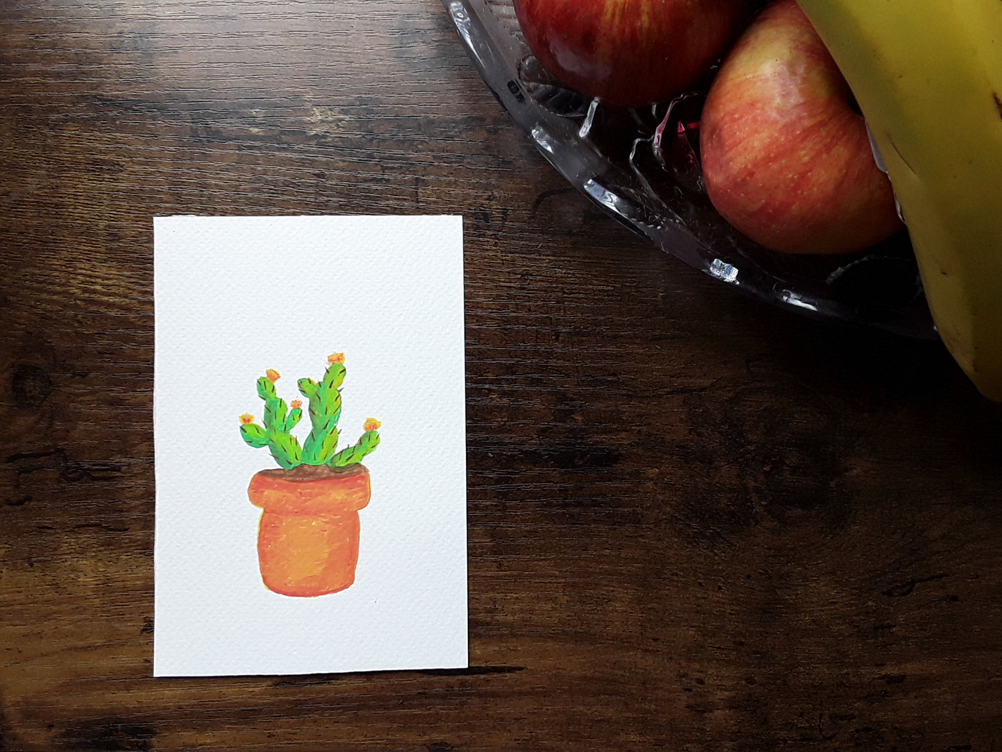 |Cactus Painting | Painting in the Desert Series