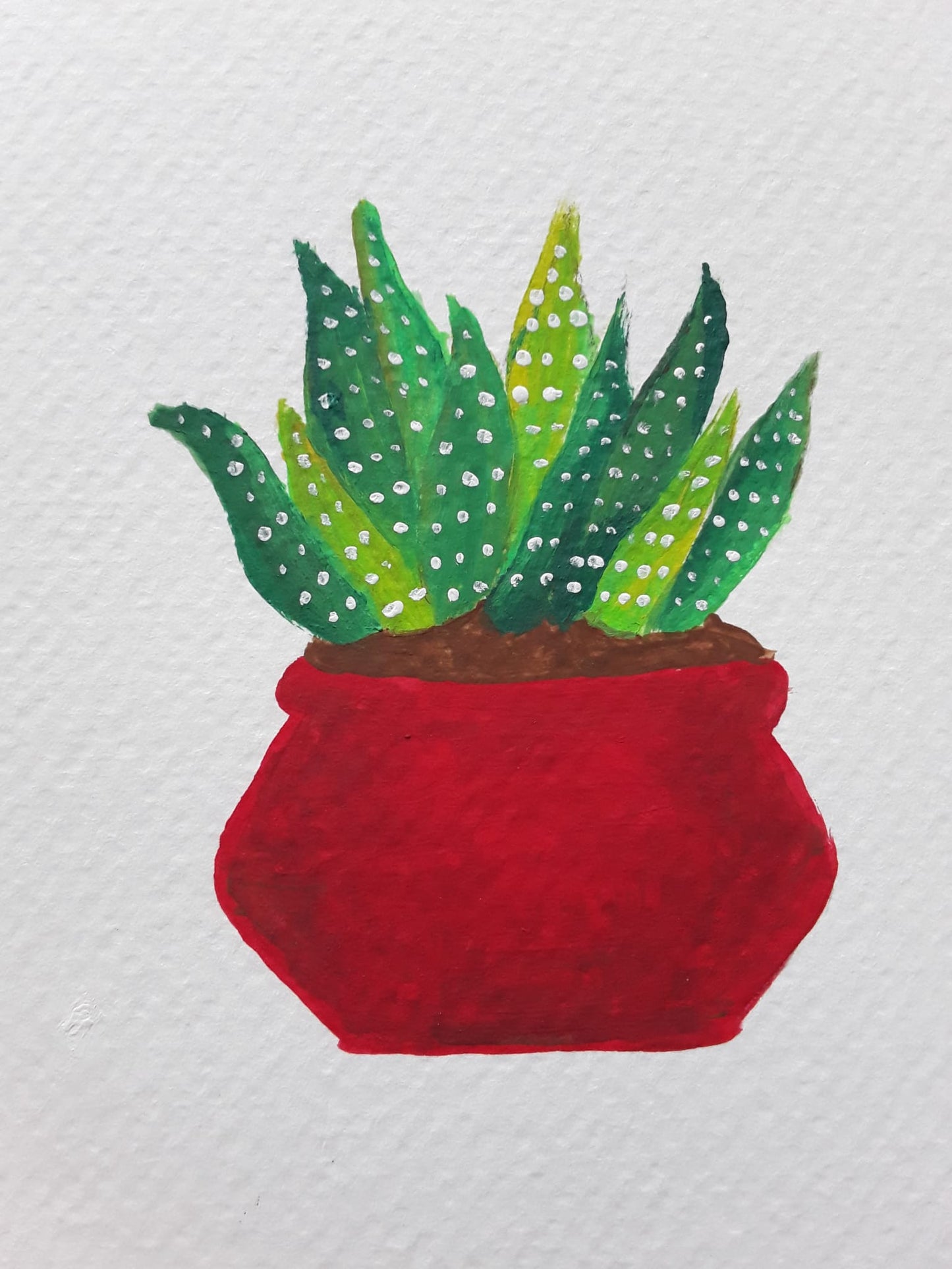 Succulent Painting | Painting in the Desert Series