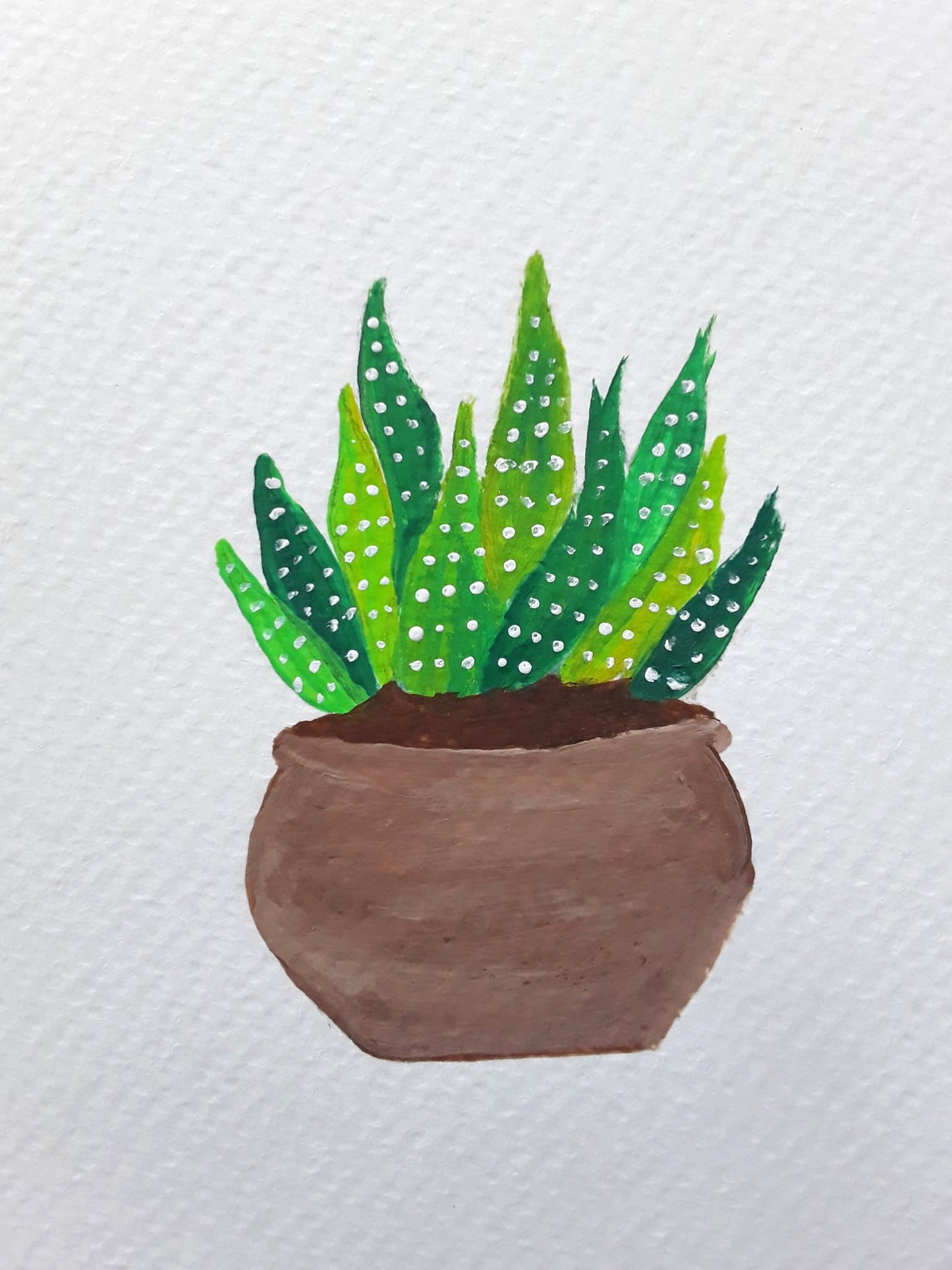 Succulent Painting | Painting in the Desert Series